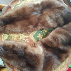 Vintage MINK stole collar